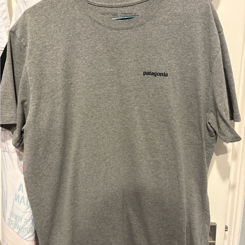 Patagonia Classic Gray Short Sleeve Tee